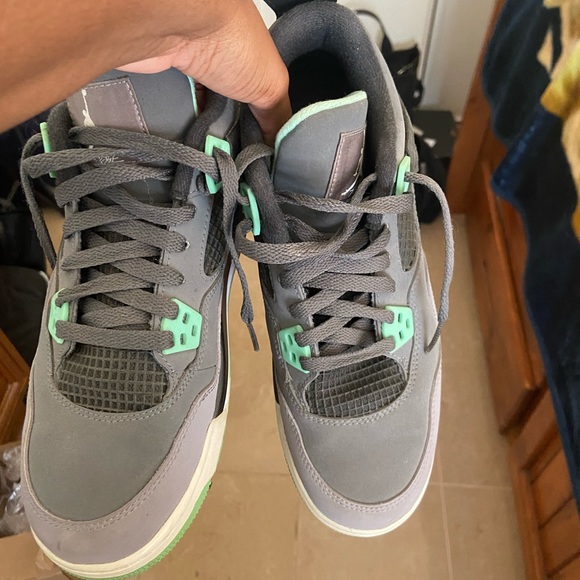 jordan 4 retro green glows - Picture 4 of 4